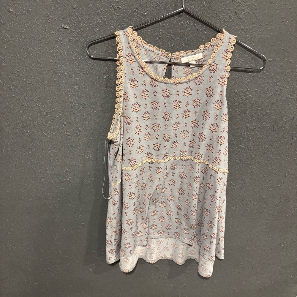 Floral Sleeveless Lauren Conrad Blouse
